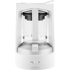 Krups Kaffeemaschine T 8.2, KM468210, Kunststoff / Edelstahl, Für 12 Tassen, Weiß