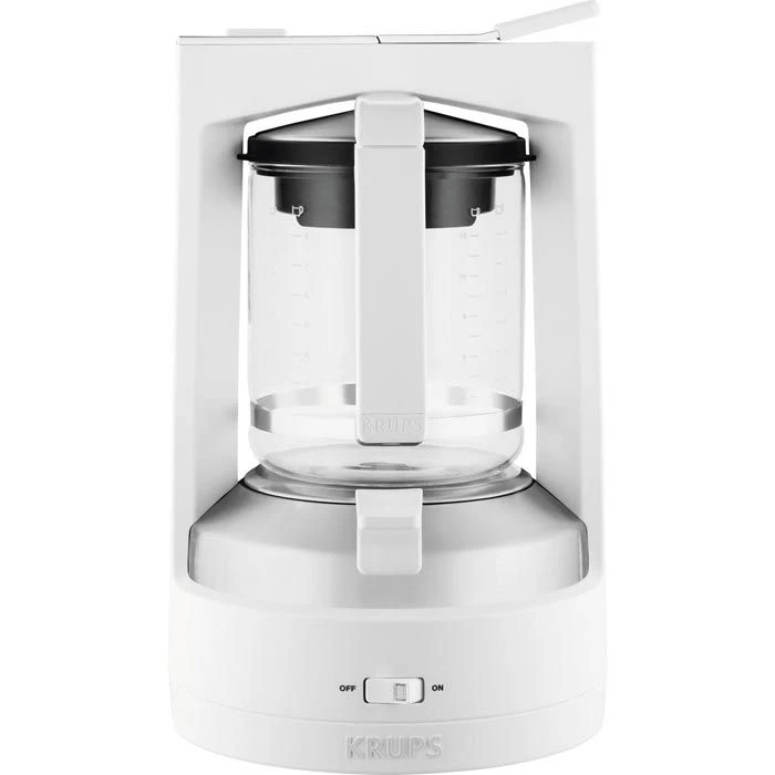 Krups Kaffeemaschine T 8.2, KM468210, Kunststoff / Edelstahl, Für 12 Tassen, Weiß 1 Krups Kaffeemaschine T 8.2, KM468210, Kunststoff / Edelstahl, Für 12 Tassen, Weiß