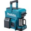 Makita DCM501Z, Akku 18V, Kunststoff, Blau-schwarz, Für 4 Tassen, Kaffeemaschine