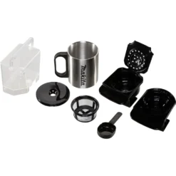 Makita Akku / Netz Tragbare Mobile Kaffeemaschine Caffee DCM501Z 18V 230V -Kaffeemaschinenladen ca08eb178f2cc42bde12ccd982b473a1