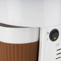 KORONA Kaffee To Go Kaffeemaschine Braun/Weiß Mit Becher -Kaffeemaschinenladen caafc738ccfd4ebc287124cf08f47d28