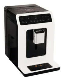 Krups Evidence EA8901 Freistehende Vollautomatische Espressomaschine 2,3L 2Tassen White - Kaffeemaschine (Freistehend, Espressomaschine, 2,3 L, Integriertes Mahlwerk, 1450 W, Weiß)