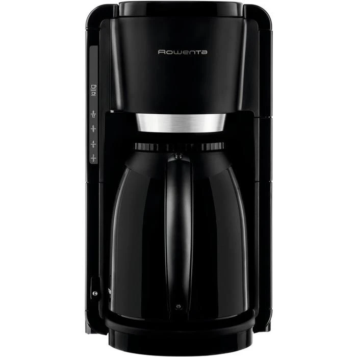 Rowenta Kaffeemaschine CT 3808 Adagio Thermo, Kunststoff, Edelstahl, 12 Tassen, Schwarz 1 Rowenta Kaffeemaschine CT 3808 Adagio Thermo, Kunststoff, Edelstahl, 12 Tassen, Schwarz