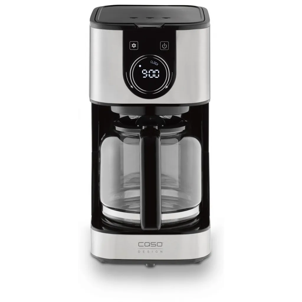 CASO Selection C12 - Design-Kaffeemaschine Für Bis Zu 12 Tassen Kaffee, 1,5 L Wassertank, Edelstahlgehäuse, Warmhaltefunktion, Timer, Inkl. Permanentfilter 10 CASO Selection C12 - Design-Kaffeemaschine Für Bis Zu 12 Tassen Kaffee, 1,5 L Wassertank, Edelstahlgehäuse, Warmhaltefunktion, Timer, Inkl. Permanentfilter – Bild 10