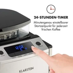 Aromatica X Kaffeemaschine Mahlwerk Glaskanne Aroma+ Edelstahl -Kaffeemaschinenladen e1766e2d8cf9dad9694cbe42ecd68a02