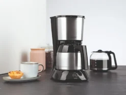 Kaffeemaschine Filter Kaffeemaschine 10 Tassen Thermoskanne Edelstahl Glaskanne -Kaffeemaschinenladen e2e1c16ea18f5fb36fabb6fc9ead0626