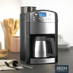 BEEM FRESH-AROMA-PERFECT Filterkaffeemaschine Mit Mahlwerk - Thermo | 2 Isolierkannen Kaffeemaschine Mahlwerk Timer 2x Thermoskanne Filterkaffeemaschine Kaffeeautomat -Kaffeemaschinenladen e6bfc1cd1c0a9da5d4ae6bc538e28917