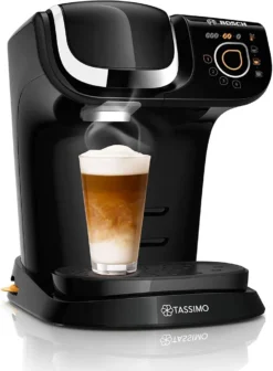 Bosch TASSIMO TAS6502 My Way 2 Kaffeemaschine Schwarz + 20€ Gutschein + 1 Packung Latte Macchiato -Kaffeemaschinenladen ea4582ea45379cd6bcd93b0859b5c03e
