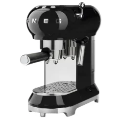 SMEG Espresso Kaffeemaschine Schwarz ECF01BLEU