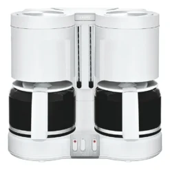 KRUPS Kaffeemaschine KM 8501 2 X 10 Tassen 2 X 1100 W Weiß -Kaffeemaschinenladen f77b490ecaa3757a5311147150342f7a