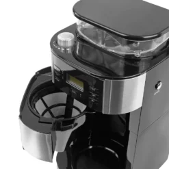 Barista Kaffeemaschine Mahlwerk 900W Edelstahl/Schwarz 12 Tassen Permanentfilter -Kaffeemaschinenladen fa46e3f2ff0e5b3d62527613edf36e64
